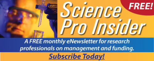 Science Pro Insider FREE eNewsletter Science Pro Insider FREE eNewsletter